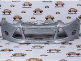 Бампер Ford Focus 3 2011-2015 передний под ПТФ "Лунная серебряная пыль" (Moondust Silver) Спец-Автоп